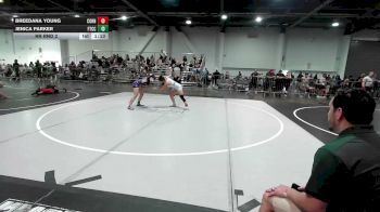 136 lbs Rr Rnd 2 - BreeDana Young, Cornerstone MC vs Jenica Parker, Ftcc