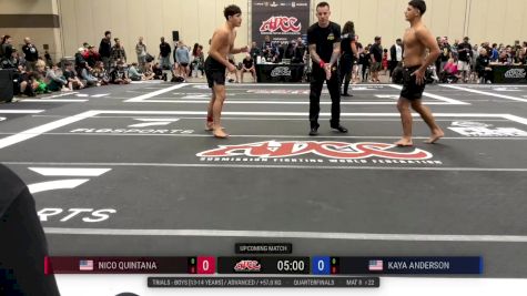 Nico Quintana vs Kaya Anderson 2025 ADCC Orlando Open/Youth Trials