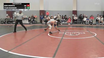 125 lbs Consi Of 8 #1 - Ejiro Montoya, Franklin & Marshall vs Tyler Washburn, The Citadel