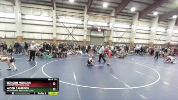 76 lbs Round 3 - Benson Morgan, Aviator Wrestling Club vs Aiden Sanborn, Grantsville Wrestling Club