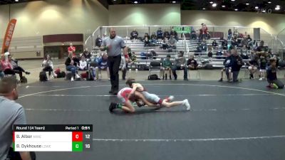 65 lbs Round 1 (4 Team) - Braden Dykhouse, Lowell WC vs Brycen Alber, ARES Red