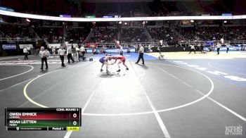 II-145 lbs Cons. Round 3 - Noah Leitten, Perry vs Owen Emmick, Lansing