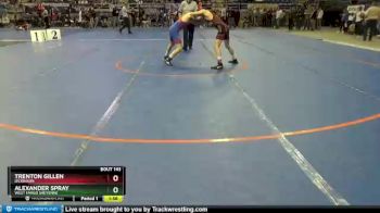 132 lbs Quarterfinal - Trenton Gillen, Dickinson vs Alexander Spray, West Fargo Sheyenne