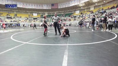 76 lbs Final - Zaylon Etheredge, Dover Youth Wrestling Club vs Mathis Theodore, Team Conquer Wrestling