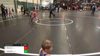 46 lbs Prelims - Emery Neiman, Perkins County Youth Wrestling vs Liam Howarth, Colorado Regulators