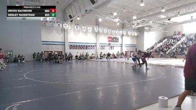 285 lbs Quarters & 1st Wb (16 Team) - Unitas Baltimore, Brookwood vs Wesley Rakestraw, North Paulding