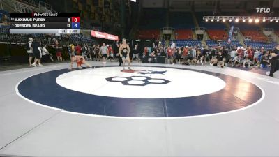 175 lbs Cons. Rd Of 16 - Maximus Purdy, IL vs Dresden Beard, KS