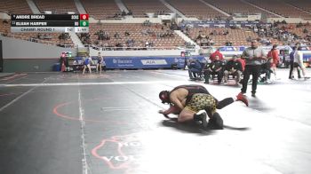 217-D4 Champ. Round 1 - Elijah Harper, Round Valley High School vs Andre Bread, San Carlos High School