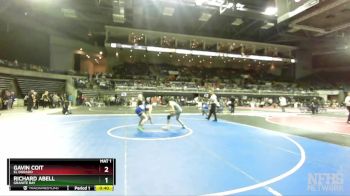 126 lbs Cons. Round 2 - Richard Abell, Granite Bay vs Gavin Coit, El Dorado