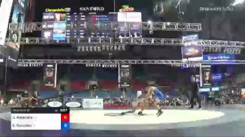 100 lbs Round Of 16 - Juliana Alejandro, Nevada vs Emilie Gonzalez, California