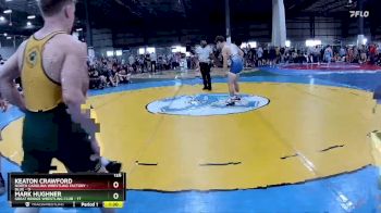 126 lbs Placement Matches (8 Team) - Mark Hughner, GREAT BRIDGE WRESTLING CLUB vs Keaton Crawford, NORTH CAROLINA WRESTLING FACTORY - BLUE