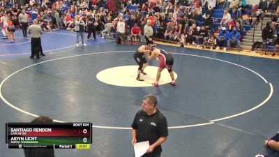 215 lbs Cons. Round 4 - Aidyn Licht, North Tonawanda vs Santiago Rendon, Lancaster