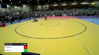 101 lbs Consolation - Christian Perez, USA Gold vs Elijah Poe, Silverback Wrestling Club