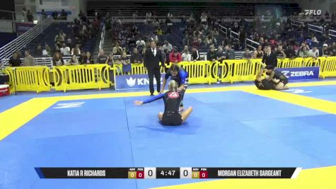 Morgan Elizabeth Sargeant vs Katia R Richards 2025 Pan IBJJF Jiu-Jitsu No-Gi Championship