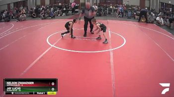 44 lbs Quarterfinals (8 Team) - Nelson Zwanziger, Untouchables vs Jay Lucas, Alpha Elite