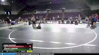 53 lbs Round 4 (10 Team) - Aiden Maltezo, Colorado Regulators Wrestling Club vs Jordan Carreiro, Pueblo All Stars