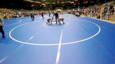 130 lbs Rr Rnd 3 - Carlaeona `Cyborg` West, Dawg Wrestling vs Cassidy Gilliam, Tulsa Blue T Panthers