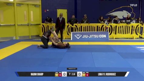 LINA P. F. RODRIGUEZ vs Naomi Sharp 2025 Pan IBJJF Jiu-Jitsu No-Gi Championship