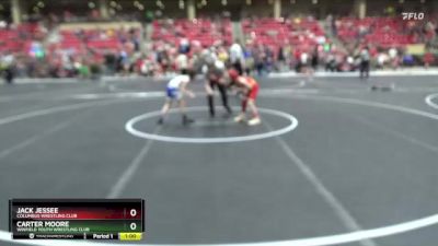 52 lbs Cons. Round 2 - Carter Moore, Winfield Youth Wrestling Club vs Jack Jessee, Columbus Wrestling Club