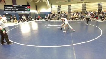 133 lbs Cons. Semi - Vincent Ziccardi, Washington & Lee vs AJ Orlando III, Averett