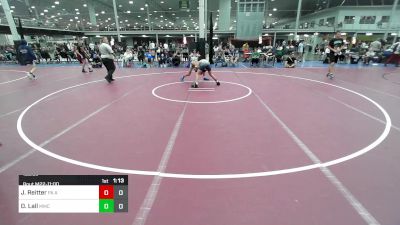 102 lbs Consi Of 4 - Jack Reitter, PA Alliance Blue vs David Lall, Mosers Mat Club