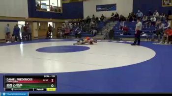 125 lbs Quarterfinal - Daniel Fredericks, Coast Guard vs Ben Dubois, Roger Williams