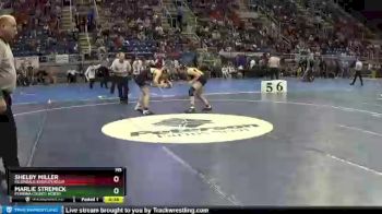 115 lbs Cons. Semi - Shelby Miller, Ellendale/Edgeley/Kulm vs Marlie Stremick, Pembina County North