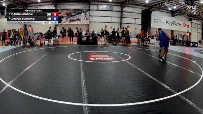 97 kg Cons. Round 4 - Joshua Negron, Castleton RTC vs Damion Schunke, Atreus Wrestling Club