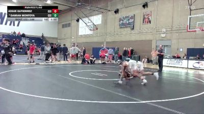 149 lbs Semifinal - Josue Gutierrez, Clackamas Community College vs Damian Montoya, Clackamas Community College