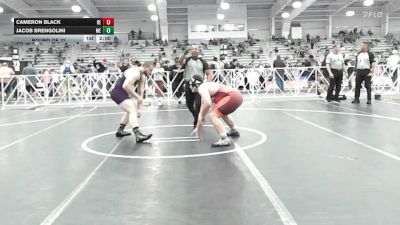 285 lbs Round Of 32 - Cameron Black, DE vs Jacob Brengolini, ME