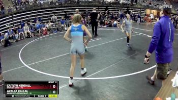 95 lbs Finals (8 Team) - Azalea Kallal, Minnesota Storm Blue vs Caitlyn Kendall, Oregon Girls