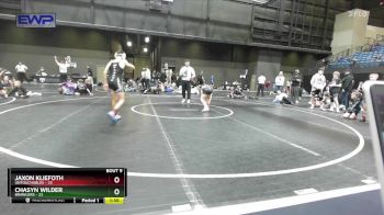 80 lbs Round 3 (10 Team) - Chasyn Wilder, Brawlers vs Jaxon Kliefoth, Untouchables