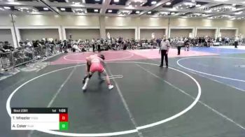 132 lbs Round Of 64 - Tristan Wheeler, Yorba Linda HS vs Alexander Coker, Blue Thunder