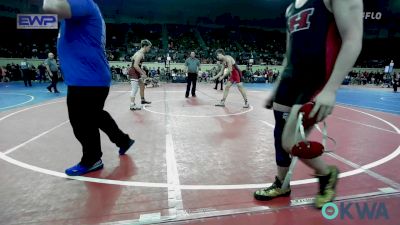 155 lbs Round Of 16 - Braedyn Millison, Verdigris Youth Wrestling vs Colton Flynt, Choctaw Ironman Youth Wrestling