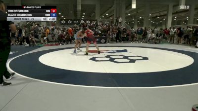 79 lbs Champ. Round 1 - Tristin Greene, Knights Wrestling Club vs Blake Hendricks, The Charleston Wrestling Club