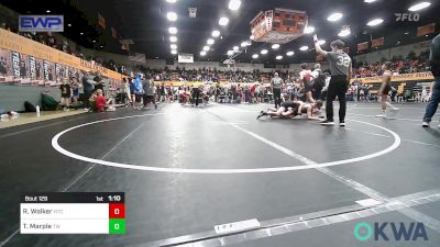 88 lbs Semifinal - Ryder Walker, Hinton Takedown Club vs Titus Marple, Tuttle Wrestling