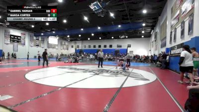 113 Boys Champ. Round 2 - Nakoa Cortes, Rancho Bernardo vs Gabriel Vargas, Ramona