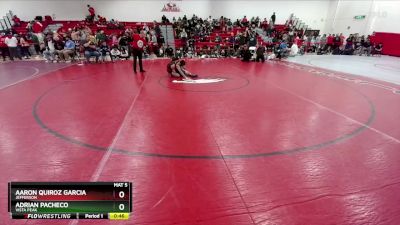 106 lbs Cons. Round 4 - Aaron Quiroz Garcia, Jefferson vs Adrian Pacheco, Vista Peak