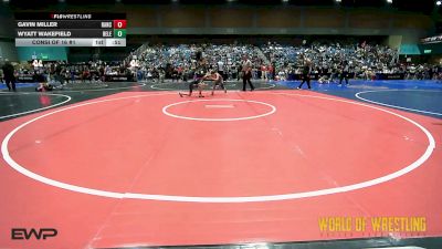 73 lbs Consi Of 16 #1 - Gavin Miller, Rancho Bernardo Wrestling Club (RBWC) vs Wyatt Wakefield, Relentless Wrestling