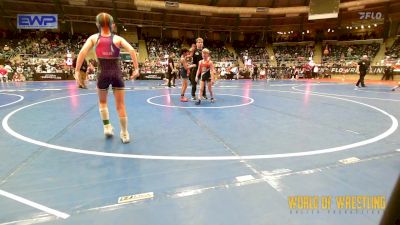 73 lbs Semifinal - Bristol Pope, Bulldawg Wrestling Club vs Mila Ingles, Big Game Wrestling Club