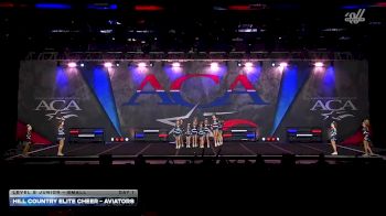 Hill Country Elite Cheer - Aviators [2026 L2 Junior - Small Day 1] 2026 ACA Grand Nationals