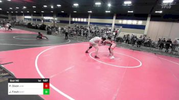 215 lbs Round Of 16 - Preston Dixon, Junipero Serra HS vs Jax Finch, North Valley RTC