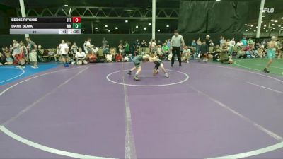 80 lbs Round 3 (6 Team) - Eddie Ritchie, Steller Trained Bossk vs Dane Bova, Micky`s Maniacs