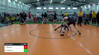 E-132 lbs Consolation - Leland Reeves, KY vs Ricky Holmes, OH