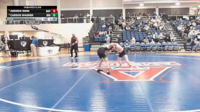 125 lbs Quarterfinal - Andrew Binni, Navy vs Carson Wagner, Binghamton