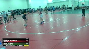 190 lbs Quarterfinals (8 Team) - Charlie Thompson, AAWA vs Keith Butler, Dayton Bandits