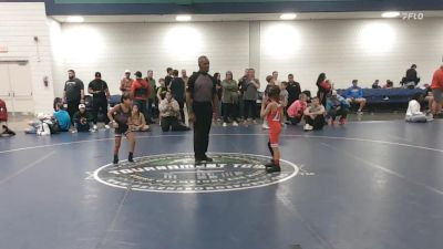 55 lbs Semifinal - Uriah Guebara, KS vs Kainoa Gacuma, CA