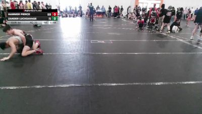 135 lbs Round 2 (6 Team) - Zander Lucksavage, Full Circle vs Hammer Pierce, Georgia United Red