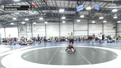 132 lbs Rr Rnd 2 - Christian Saravia, MF Army Orange - HSB vs Tallen Martin, Legacy Dragons - HSB