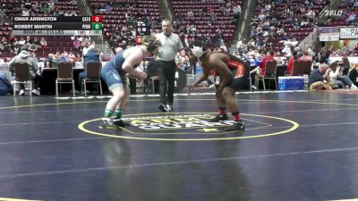 215 lbs Preliminaries - Omar Arrington, Cathedral Prep vs Robert Martin, Penns Valley